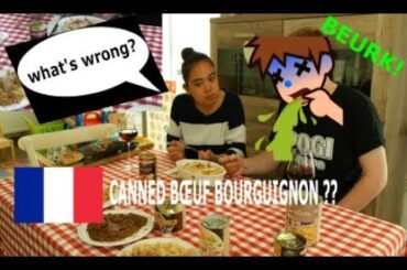 French food taste test (canned!)
