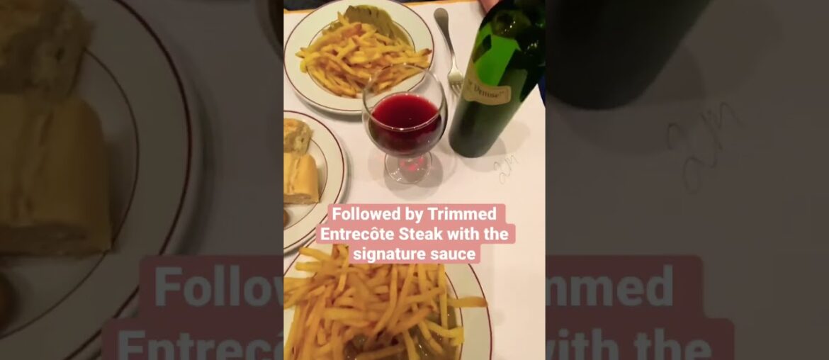 Dining at the famous L’Entrecote in London’s Marylebone #shorts #LeRelaisdeVeniseLEntrecote #foryou Dining at the famous L’Entrecote in London’s Marylebone #shorts #LeRelaisdeVeniseLEntrecote #foryou