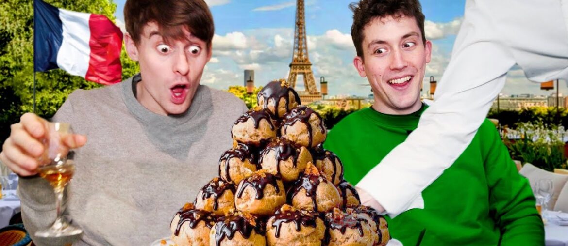 Brits try Michelin-Star French desserts!