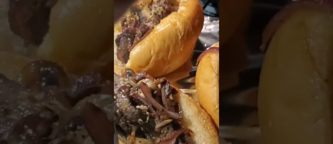 Making Gourmet French Dips in the Middle of the Night