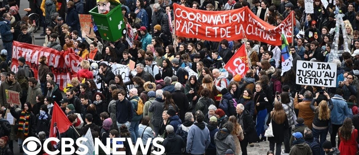 More mass demonstrations expected in France over pension reforms More mass demonstrations expected in France over pension reforms