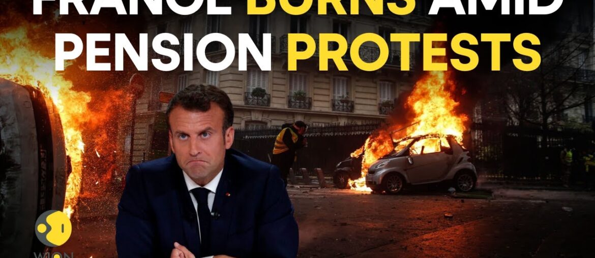 France pension protests: Another day of mayhem & violence in France against Macron's pension reforms France pension protests: Another day of mayhem & violence in France against Macron's pension reforms