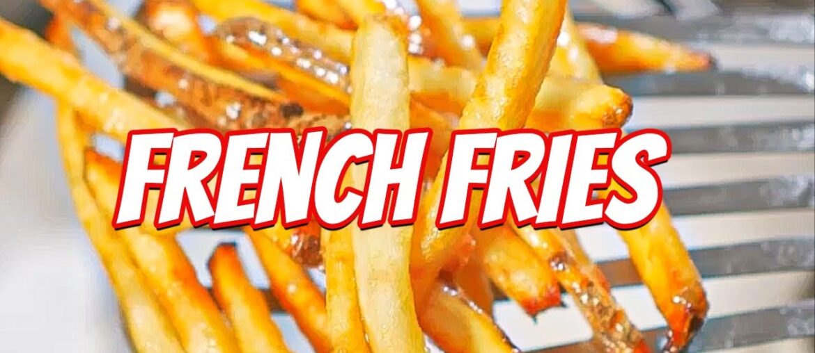 How to make Restaurant style french fries at home.