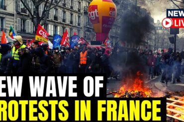 France Pension Protest Live | Public Anger Grows Against Macron Over Pension Reforms | France News