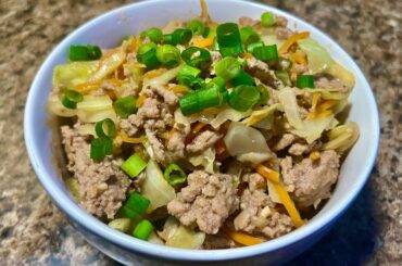 Gluten Free/Dairy Free - Egg Roll In A Bowl