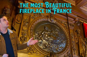 The Most Beautiful Fireplace In France - Doing It Ourselves - Castle Tour Part 2