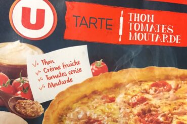 Frozen French Food Review! Tuna, Tomato, & Mustard Egg Tart!