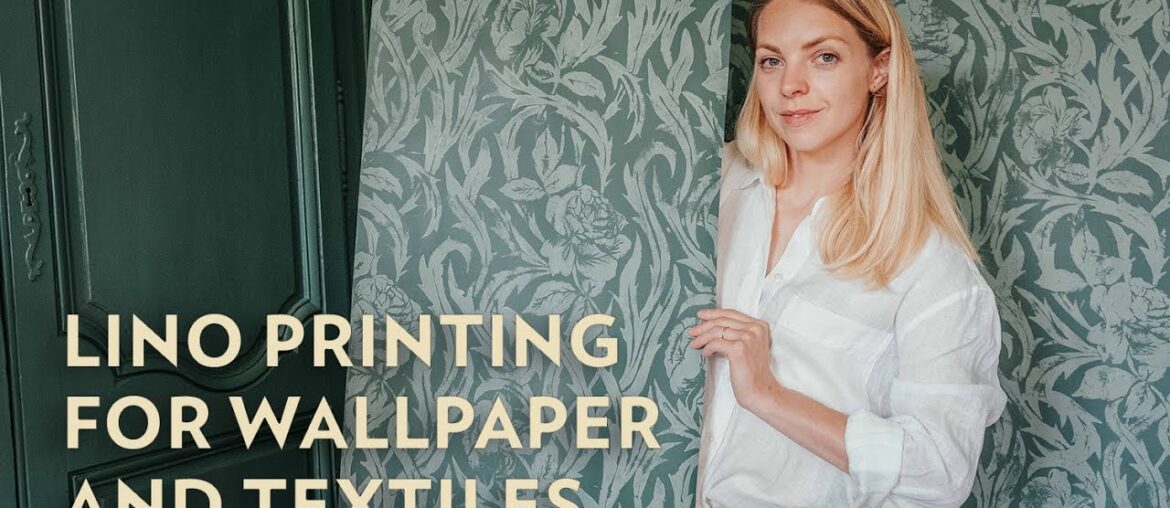 How I made my own Wallpaper for our French Chateau