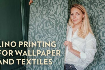 How I made my own Wallpaper for our French Chateau