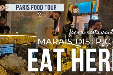 Paris Restaurant TOUR - EAT HERE, Popular Marais District : Mary Celeste Restaurant and Bar