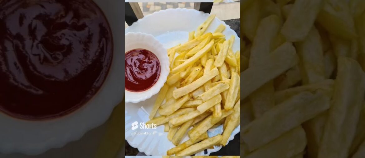 French fries recipe #Easy French fries recipe #youtubeshorts #trendingshorts