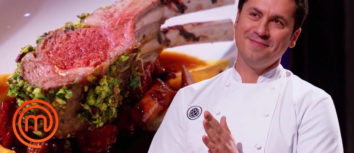 Claudio Aprile Cooks A Lamb Dish Alongside The Chefs | MasterChef Canada | MasterChef World Claudio Aprile Cooks A Lamb Dish Alongside The Chefs | MasterChef Canada | MasterChef World
