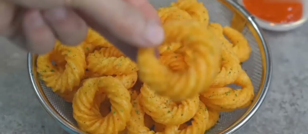 Amazing Potato Recipes!! Easy and delicious !! Crispy French Fries!! Potato Ring
