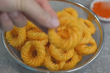 Amazing Potato Recipes!! Easy and delicious !! Crispy French Fries!! Potato Ring