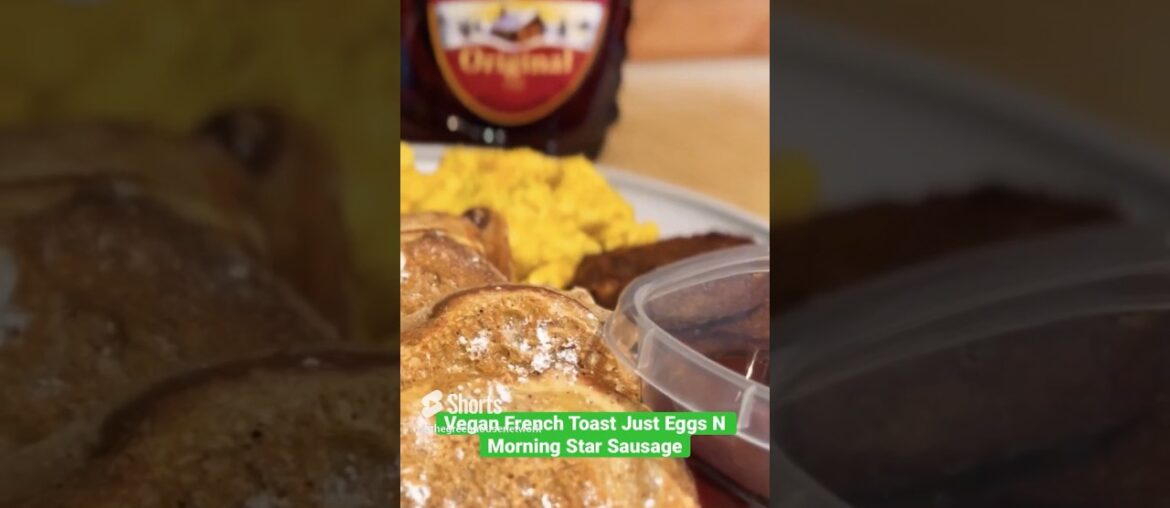 Vegan French Toast | NO EGG NO DAIRY RECIPE SUBSCRIBE @thegreenhousenetwork FOR MORE RECIPES #vegan