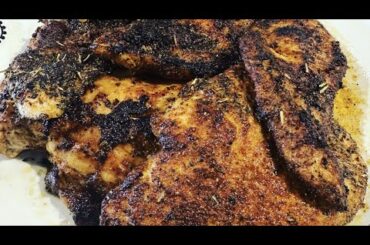 How To Make Blackened Chicken Cutlets