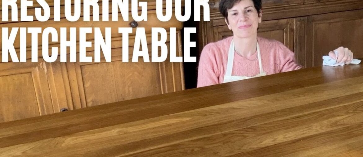 Restoring Our Kitchen Table Restoring Our Kitchen Table