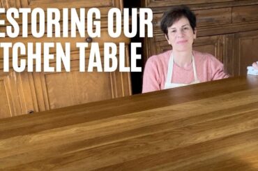 Restoring Our Kitchen Table