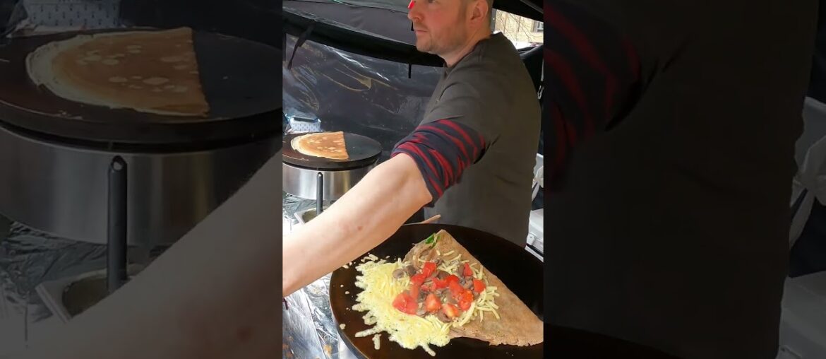 Very Rich French Galette. London Street Food