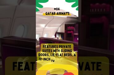 Top 10 airlines with the most luxurious first-class cabins in 2023! #shorts