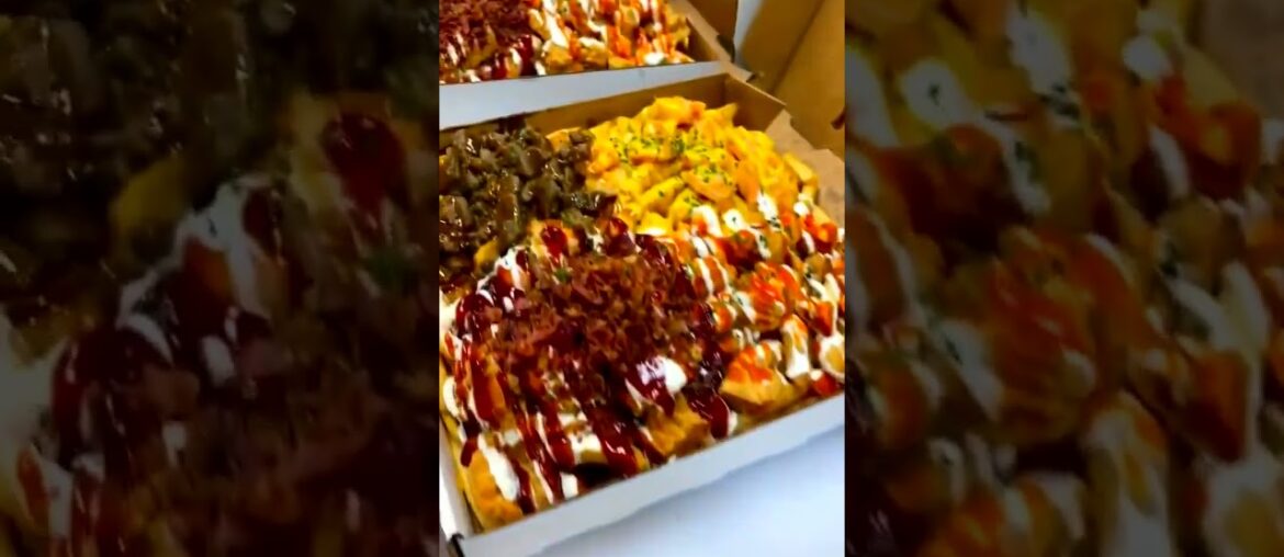 French fries ceiling Douyin gourmet creator