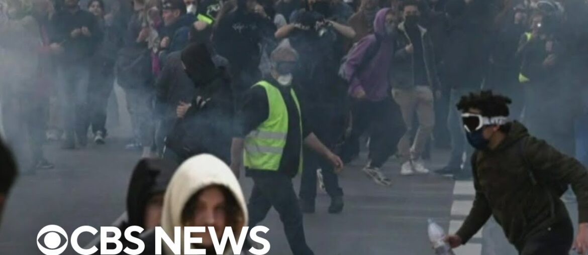 French government rejects demand to rethink pension bill as protests continue