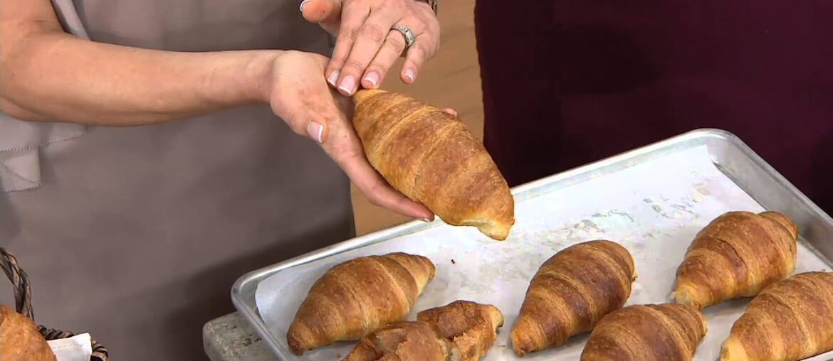 Authentic Gourmet (15) or (30) Croissants w/ Preserves on QVC
