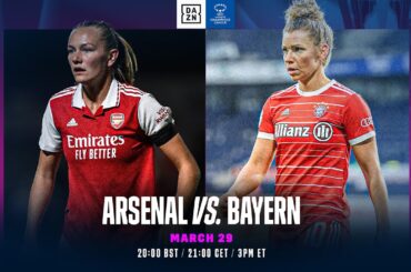 Arsenal vs Bayern Munich | UEFA Women's Champions League 2022-23 Quarter-final 2nd Leg Full Match