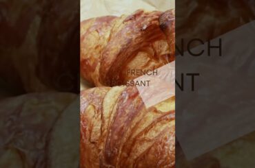 Fresh and Flaky French Croissants Recipe #shorts