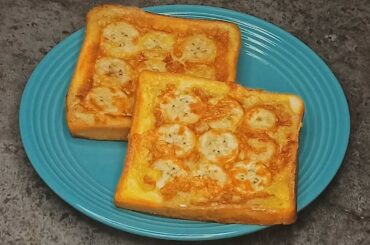 Delicious Banana French Toast Recipe | Banana Bread Toast Recipe | Easy & Quick Breakfast Recipe!