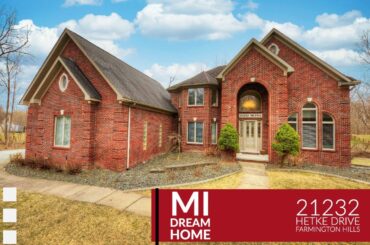 UNDER CONTRACT | 21232 Hetke Drive, Farmington Hills, MI | Secluded Private Drive | Maiga Homes