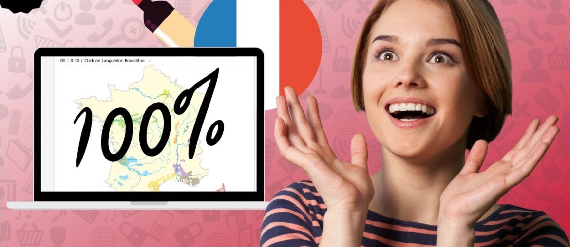 Guessing all the French Wine Regions in less than 60 seconds! (Seterra Speedrun)