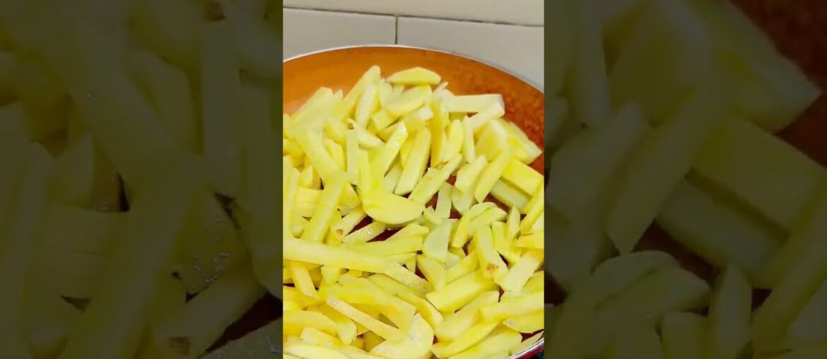 french fries | low oil home made french fries | #viral #food #youtubeshorts #recipe  #foodblogger