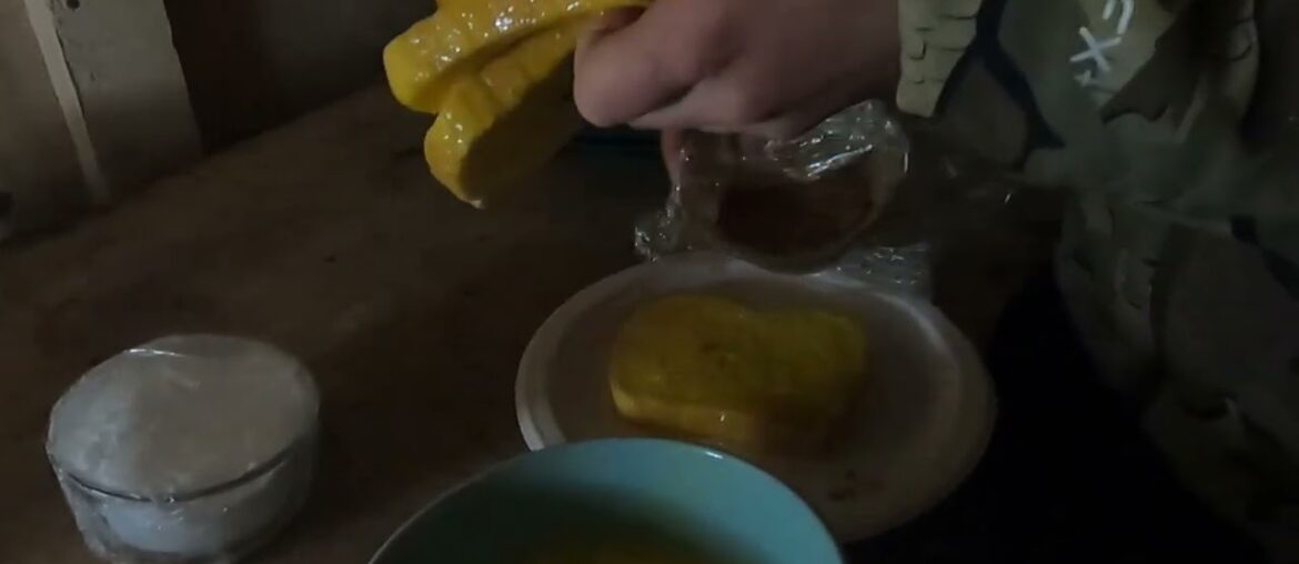 making french toast in the cabin gourmet