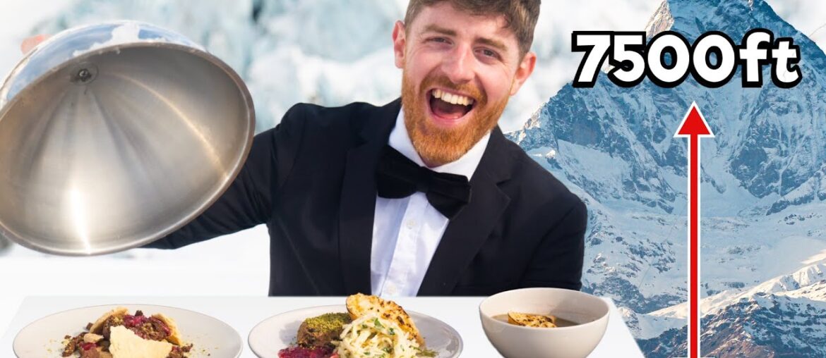 Extreme Fine Dining up a Mountain