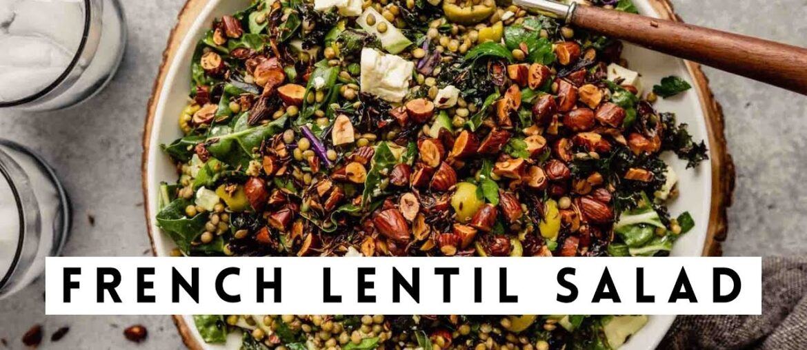 Fresh & Crunchy French Lentil Salad
