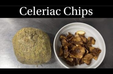 Celeriac Chips/French Food