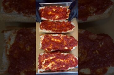 Pepperoni and Sausage French Bread Pizza