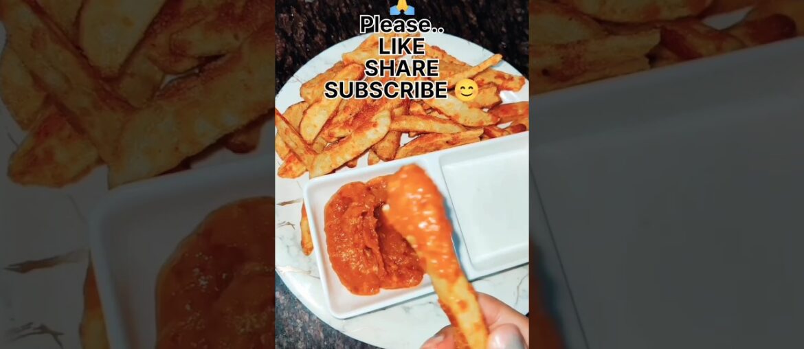 homemade french fries #shortvideo #food