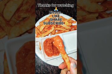 homemade french fries #shortvideo #food