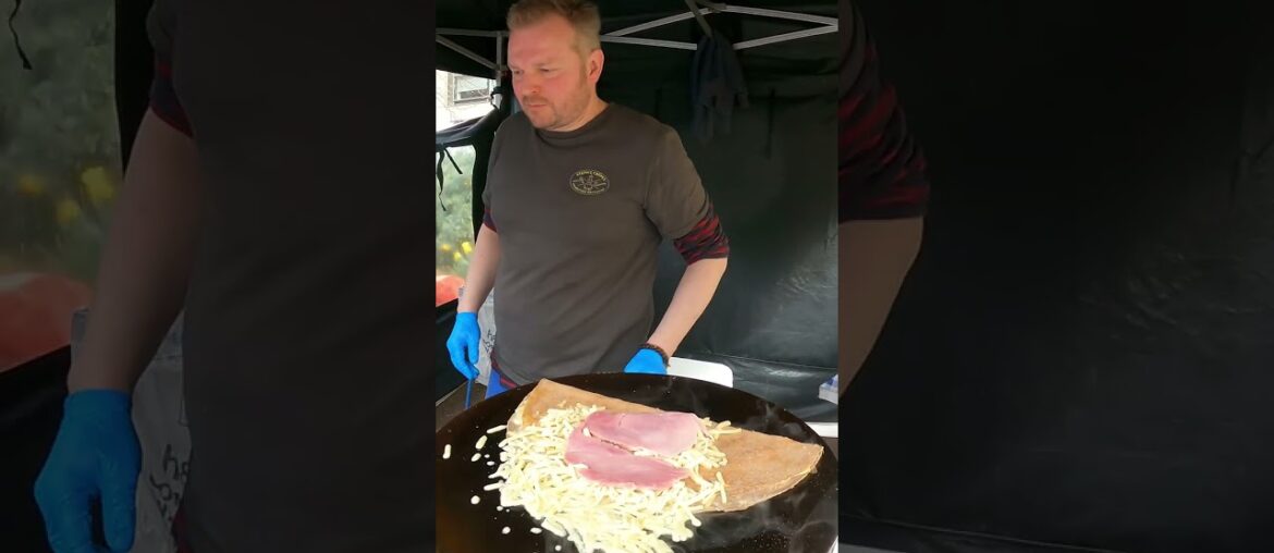 Very Rich French Galette. London Street Food