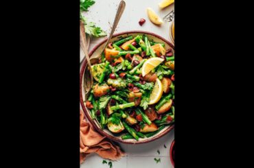 French-Inspired Green Bean Potato Salad | Minimalist Baker Recipes