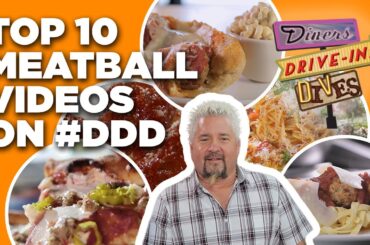 Top 10 #DDD Meatball Videos of All Time with Guy Fieri | Diners, Drive-Ins, and Dives | Food Network