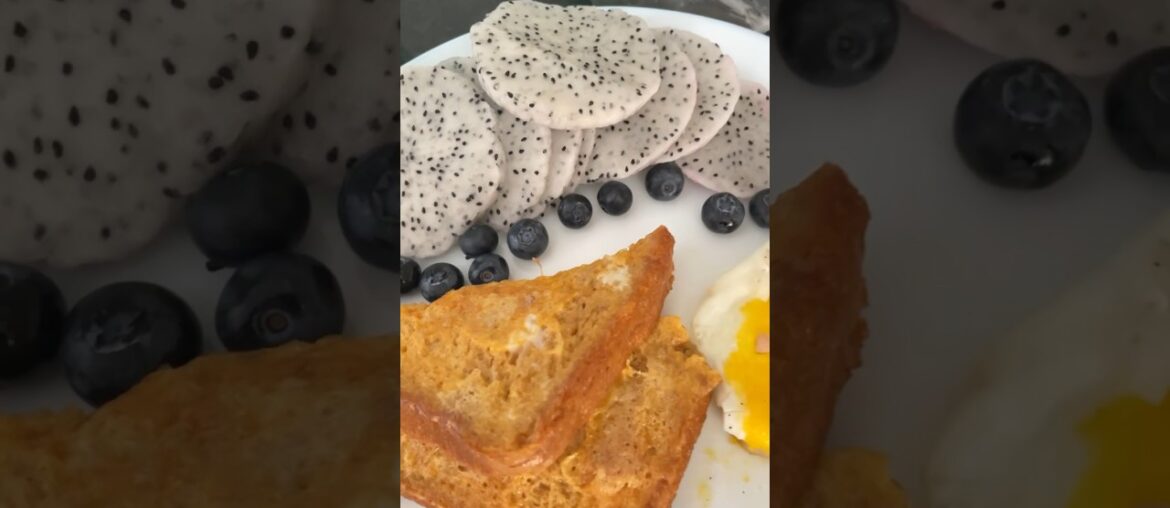 Easy, tasty, health French toast.. quick recipes for healthy breakfast #egg #frenchtoast #breakfast