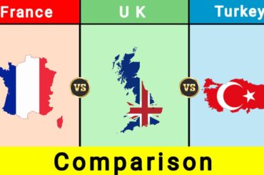 France vs United Kingdom vs turkey | Turkey vs United Kingdom vs France | comparison| unique data