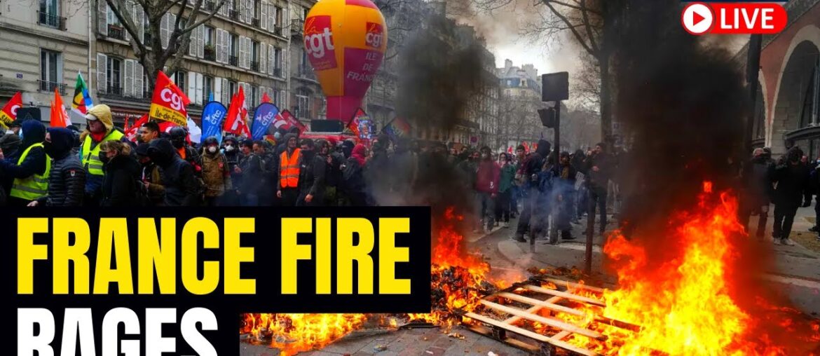 France Pension Protest Live | Public Anger Grows Against Macron Over Pension Reforms | France News