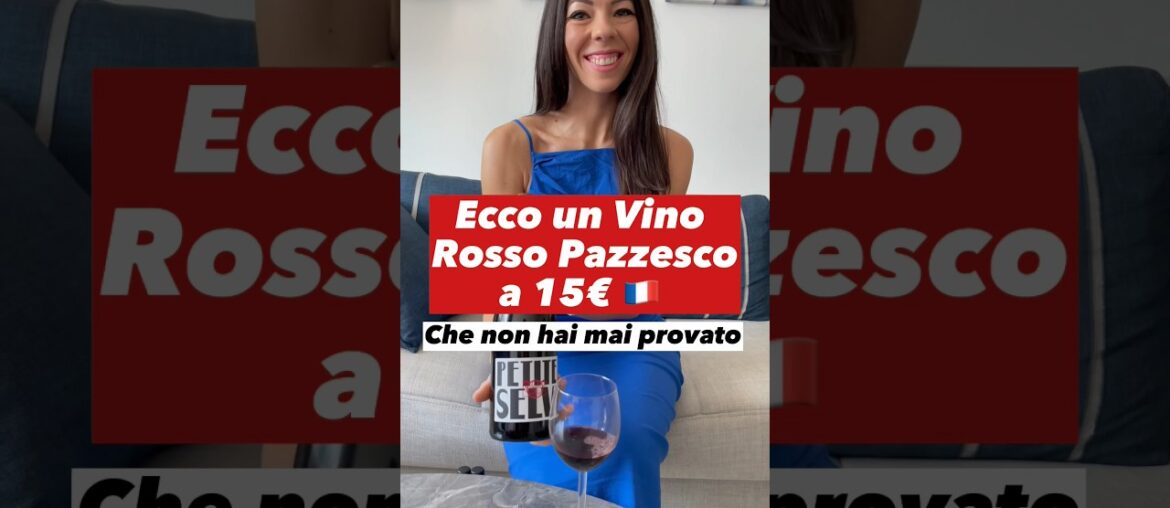Vino rosso pazzesco #sommelier #vino #degustazione #abbinamento #wine #winetasting #frenchwine