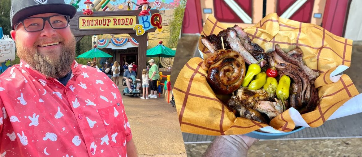 Disney’s Hollywood Studios 2023 | Roundup Rodeo BBQ Dining Review & MEGACON Orlando | Disney World