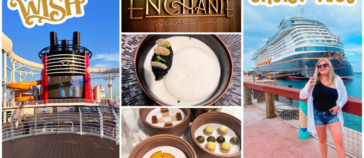 MY FIRST EVER CRUISE ON THE DISNEY WISH! EMARKATION DAY & ENCHANTE DINNER MY FIRST EVER CRUISE ON THE DISNEY WISH! EMARKATION DAY & ENCHANTE DINNER