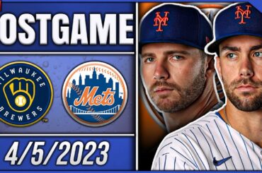 Mets vs Brewers Postgame Show (Recap, Reactions, Highlights/4-5-2023)